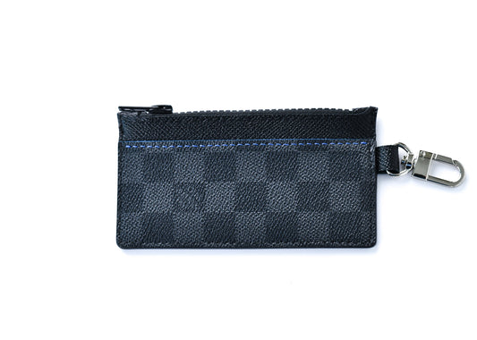 LV Damier Graphite Zipper Cardholder